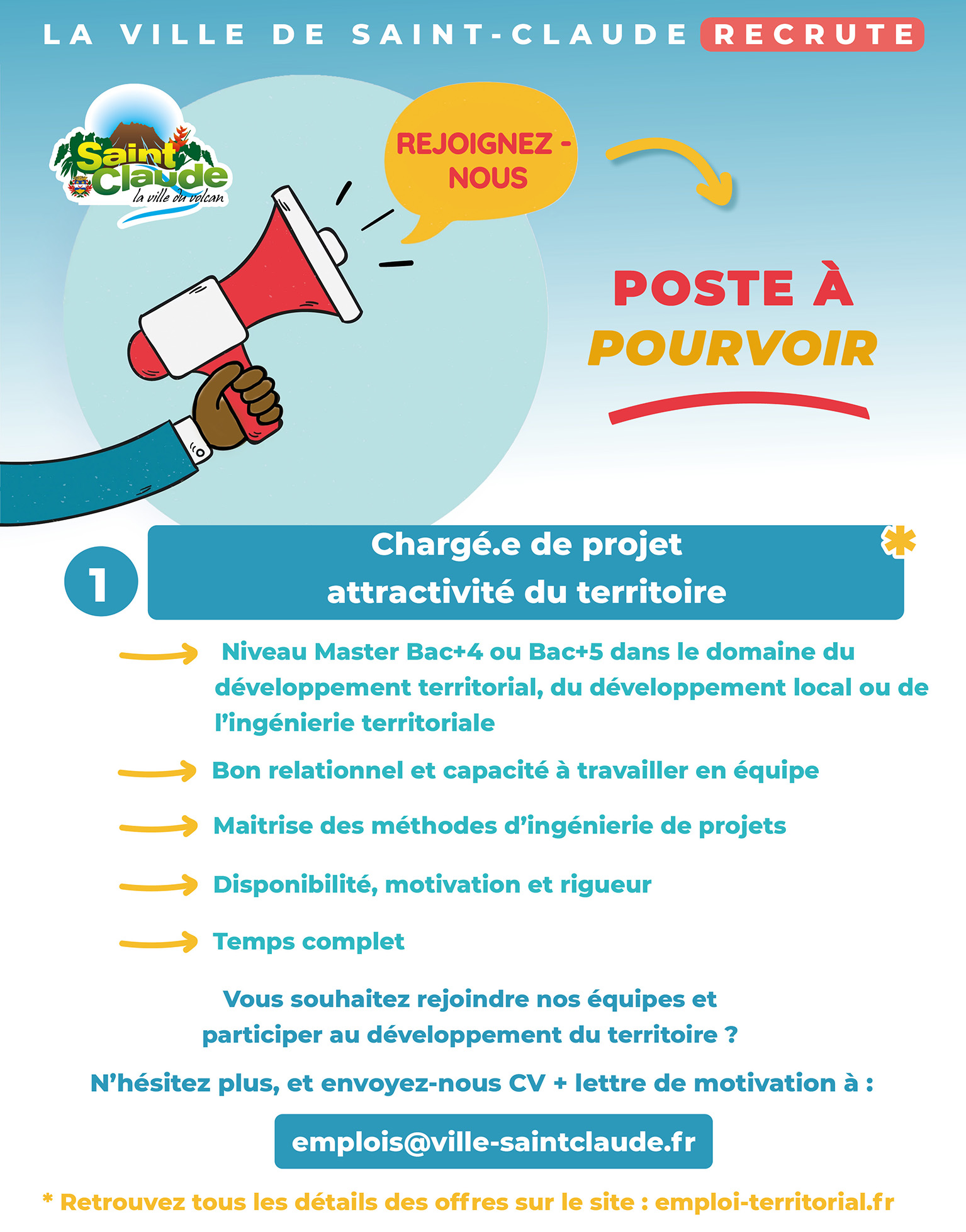 LA VILLE RECRUTE !